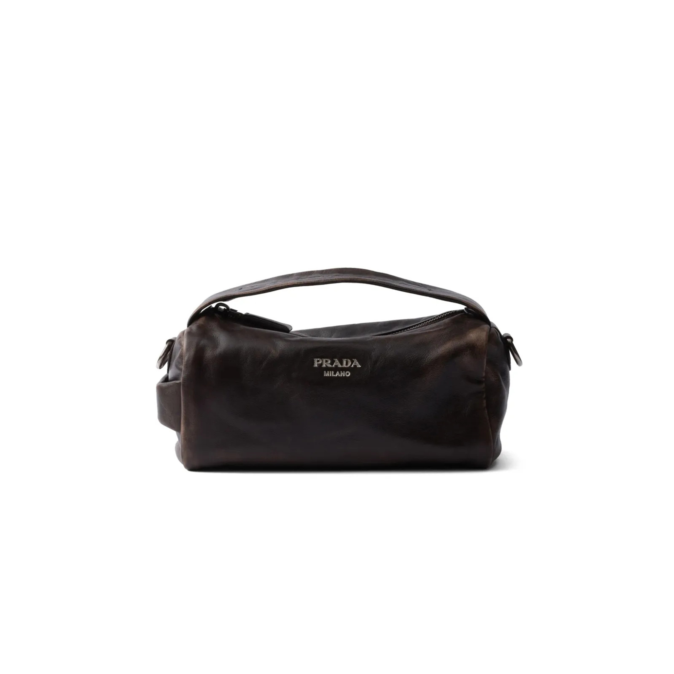 PRADA NAPPA LEATHER SHOULDER BAG 2VH188 (24*11*11cm) 